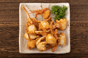 カニ唐揚げ
