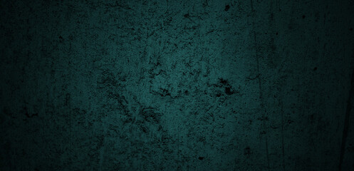 Dark green concrete wall texture background. Dark. Polished natural abstract.