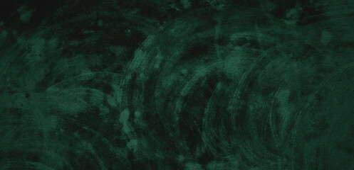 Dark green concrete wall texture background. Dark. Polished natural abstract.