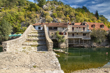 Fototapeta na wymiar Rijeka Crnojevića