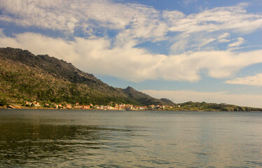 a little village close to the sea