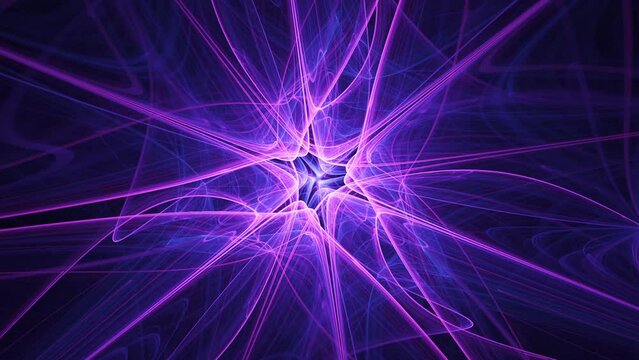 Deep journey into cyber space - seamless looping abstract fractal spirals, kaleidoscope artistic backdrop, spiritual geometry cosmic galaxies line art - great for music vj and meditative backgrounds.