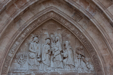 Obraz premium Catedral gòtica de Santa Maria,siglo XIV.Ciutadella. Menorca.Balearic islands.Spain.