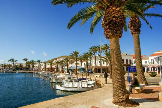 Puerto de Fornells. Bahia de Fornells.Menorca.Illes Balears.Espa&ntilde;a.