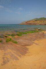 Cala del Pilar.Menorca.Reserva de la Bioesfera.Illes Balears.España.