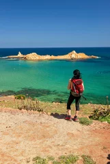 Photo sur Plexiglas Cala Pregonda, île de Minorque, Espagne Cala Pregonda.Menorca.Reserva de la Bioesfera.Illes Balears.España.