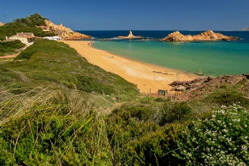 Photo sur Plexiglas Cala Pregonda, île de Minorque, Espagne Cala Pregonda.Menorca.Reserva de la Bioesfera.Illes Balears.España.