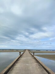 pier in the sea