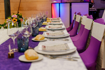 wedding table decoration