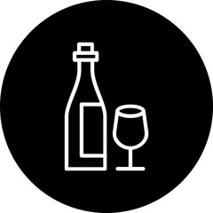 Wine Bottle Icon