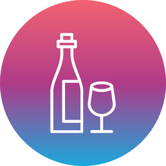 Wine Bottle Icon