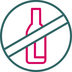 No Alcohol Icon