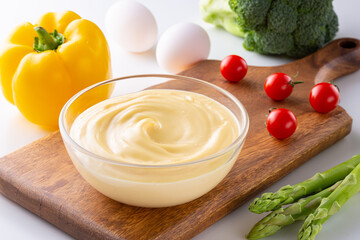 マヨネーズと野菜