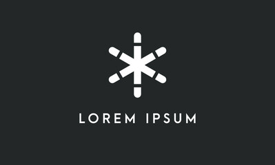 Obraz premium Geometrical abstract logos Icon design