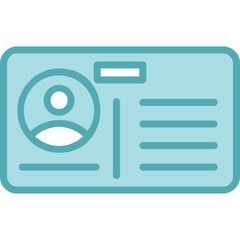 Business Card Icon