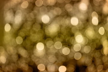 Obraz premium blurry abstract background golden holiday lights