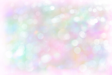 Fototapeta premium カラフルなボケ背景