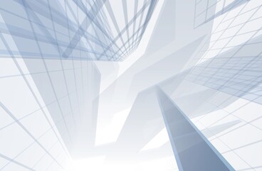 Obraz premium Abstract architecture 3d background 