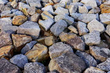 写真素材、ごつごつした岩、石