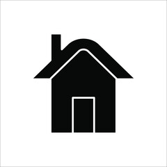 Home icon on white background