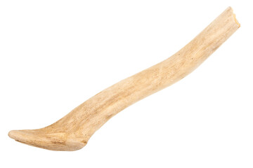Piece of driftwood isolated on white