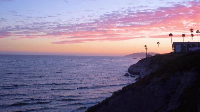 Scenic Pismo Beach during sunset