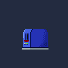 toaster tool in pixel art style