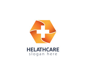 Health Care Cross logo design
