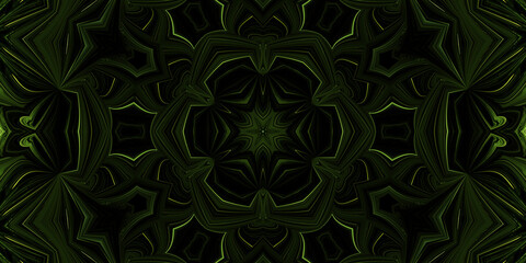 Abstraktes Fraktal Design Hintergrund Illustration