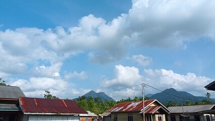 houses in the mountains