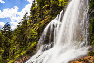Fototapeta na wymiar Gorges Canyons Waterfalls 429