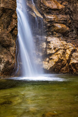 Fototapeta na wymiar Gorges Canyons Waterfalls 461