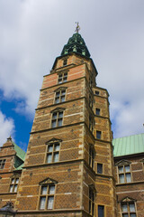 Fototapeta na wymiar Rosenborg Castle in Copenhagen, Denmark 