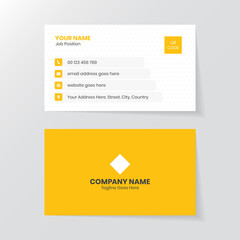 Modern Clean Professional Business Card Design Template