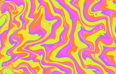 Fototapeta premium Multi-colored repeating creative graphic illustration. Vibrant seamless color ink. White repeating fluid vector effect. Vector seamless fabric texture colorful repeating oil