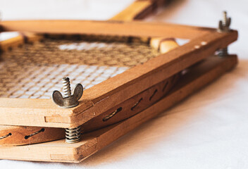 Vintage tennis racquet 