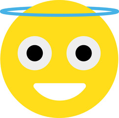 emoticon smiley face different face expressions illustration 