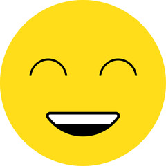 emoticon smiley face different face expressions illustration 