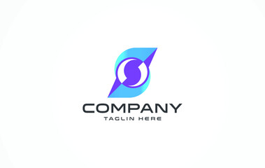 Letter S Logo Design, Vector Illustration Modern Monogram icon