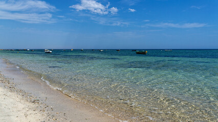 Bord de mer en Tunisie