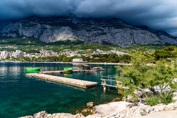 Küstenlandschaft im Bereich der Makarska Riviera
