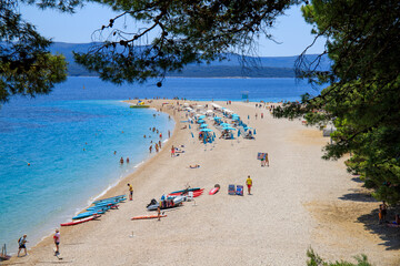 Küstenlandschaft im Bereich der Makarska Riviera