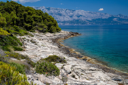 Küstenlandschaft im Bereich der Makarska Riviera
