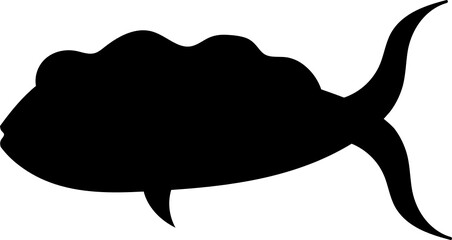 Set of cartoon fishes. Modern flat fishes, Isolated fish. Flat design fish. Vector illustration, fishes. fish collection.  