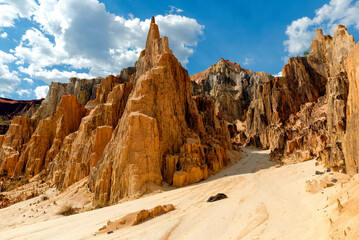 Canyon dans le nord-ouest de Madagascar