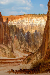 Canyon dans le nord-ouest de Madagascar