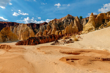 Canyon dans le nord-ouest de Madagascar