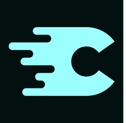 Initial letter C logo vector design template, Modern Logo eps 10