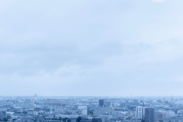 Obraz premium clouds over city