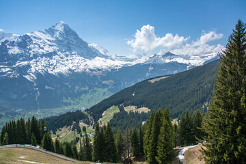 Fototapeta na wymiar Explorando a Suíça